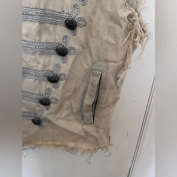 Free People Jean Vest - Picture 4 of 9
